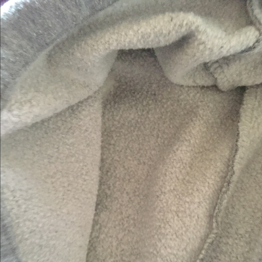 A cropped sweater